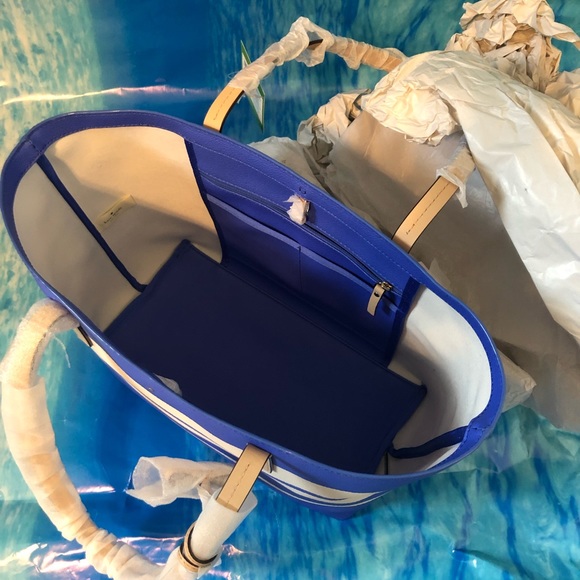 Kate Spade ♠️ 
HAWTHORNE LANE RYAN STRIPE TOTE - Picture 3 of 8